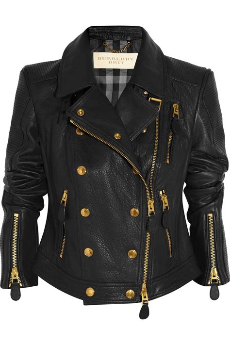 burberry cropped leather jacket|net a porter burberry jacket.